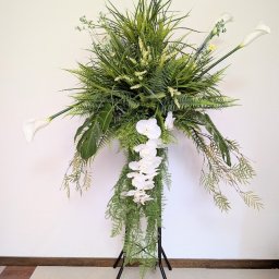 人工観葉植物 グリーンスタンド 触媒加工 オフィスグリーン | 触媒加工済み, オフィス向け