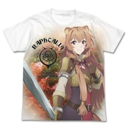 盾の勇者の成り上がり ラフタリア フルグラフィックTシャツ Tシャツ ホワイト Lサイズ