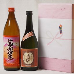 プレミアムな贈り物セット 本格芋焼酎 夢のひととき720ml 茜霧島900ml