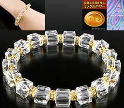 ミラクルパワー水晶ブレス [ パワーストーンブレスレット 水晶 天然石パワーストーン 天然石ブレスレット 開運 開運アクセサリー 巾着袋付き メンズブレス レディースブレス ギフト プレゼント ]