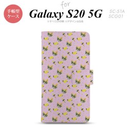 SC-51A SCG01 Galaxy S20 5G 手帳型 スマホケース 全面印刷 おしゃれ ストラップホール 内側にカードポケット付き 花柄 バラ ドット 小 ピンク nk-004s-s20-dr252