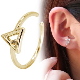 K18 イヤーカフ 18k 片耳用 イエローゴールド ピンクゴールド レディース イヤカフ 18金 11月誕生石