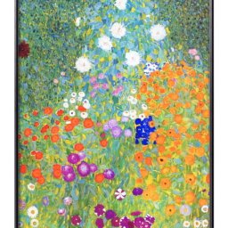 グスタフ クリムト 農家の庭 A3 サイズ ポスター アート おしゃれ 絵画 インテリア 北欧 イラスト マット紙 艶消し アートパネル 額 フレーム デザイン 壁掛け ギフト 新築祝い ディスプレイ 引越し祝い　新生活　空間デザイン 
