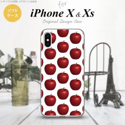 【iPhoneX】【スマホケース/スマホカバー】【アイフォンX】iPhoneX スマホケース カバー アイフォンX りんご・林檎  nk-ipx-tp046【メール便送料無料】