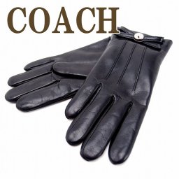 コーチ COACH グローブ 手袋 レザー レディース リボン 55189BLK ブランド 人気