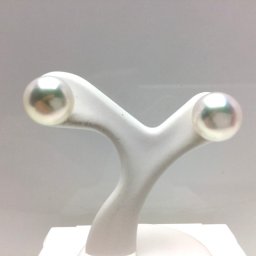 真珠 ピアス パール 淡水真珠 スタッド 8.5-9mm ホワイト－ホワイトピンク Pt900プラチナ 62929 イソワパール