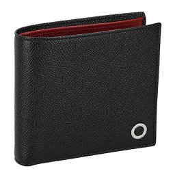 ブルガリ 二つ折り財布 二折財布 メンズ ブランド BVLGARI 288273 BLK ブラック/レッド