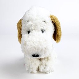 PEANUTS スヌーピー SNOOPY'S FLUFFY BROTHER ANDY アンディ おすわり S ぬいぐるみ グッズ