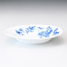 リチャードジノリ ジノリ1735 Richard Ginori ローズブルー プレート 24cm スーププレート 皿 洋食器 002RG00FPT210 0240 G 洋食器 送別会 誕生日 お中元 還暦祝い 結婚祝い 結婚式 高級 父の日 母の日 ホワイトデー