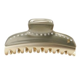 アレクサンドル ドゥ パリ ALEXANDRE DE PARIS ヘアアクセサリー ヘアクリップ ICCL 12832 03 G5 ahal00048l PINCE VENDOME ヴァンドーム Lサイズ ヘアクリップ 髪留め レディース ヘアアクセサリー グレー+ゴールド