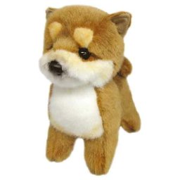 柴犬 S ブラウン 立ち ぬいぐるみ 日本犬 グレイフル インテリア用品 4905330014603 ブラウン 日本製