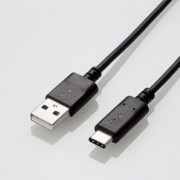 エレコム MPA-AC20NBK USB2.0ケーブル(認証品、A-C) 2.0m