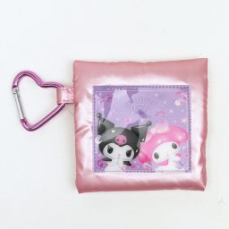 サンリオ マイメロディ＆クロミ パステルドリームランド カラビナポーチ ピンク sanrio