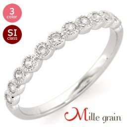 ▲エタニティリング ハーフエタニティリング ダイヤモンドリング 0.15ct 18金 18k k18 イエローゴールド ピンクゴールド ホワイトゴールド ダイアモンド 指輪 婚約指輪 刻印 レディース ジュエリー アクセサリー  プレゼント ギフト 人気 おすすめ 送料無料