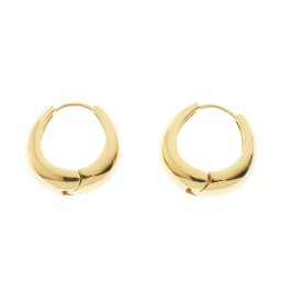 シェイプス スタジオ Shapes Studio ピアス アクセサリー 18Kコーティング GOLD PLATED BOLD HOOP EARRINGS レディース ゴールド