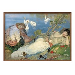 ルパート バニー 居眠り A3 サイズ ポスター アート おしゃれ 絵画 インテリア 北欧 イラスト マット紙 艶消し アートパネル 額 フレーム デザイン 壁掛け ギフト 新築祝い ディスプレイ 引越し祝い　新生活　空間デザイン 