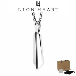 ライオンハート ネックレス メンズ フェザー S プレート ネックレス SV925 LH-01NE1751 LION HEART クリスマス 誕生日 プレゼント ギフト 彼氏 【ネコポス】 ブランド 人気 ランキング