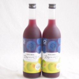 2本セット(紀州の梅酒とブルーベリー (和歌山)) 720ml×2本