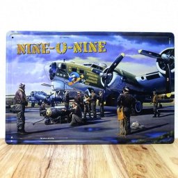 ブリキ看板 アーミー 戦闘機 おしゃれ ビンテージ 飛行機 NINE-O-NINE アンティーク ガレージ かわいい プレート 壁飾り アメリカン 雑貨 インテリア 可愛い サーファー カフェ 店舗