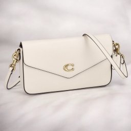 コーチ ショルダーバッグ レディース ブランド COACH レザー C8439 チョークホワイト