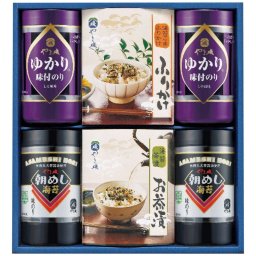 【ギフト対応無料】やま磯 海苔・茶漬・ふりかけ詰合せ 味ぐるめ-6A (味ぐるめ-6A) ※送料無料(北海道・沖縄は除く)