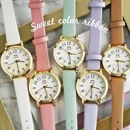 腕時計 キッズ 女の子 小学生 中学生 高校生 アナログ おしゃれ かわいい 子供  こども シンプル リボン レース 見やすい 女 女子 ジュニア 低学年 高学年 子供用 誕生日 プレゼント 入学 卒業 遠足 修学旅行 林間学校 贈り物 お祝い 景品