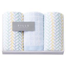 【ギフト対応無料】FILLS フェイスタオル3P (F-50152) ※送料無料(北海道・沖縄は除く)