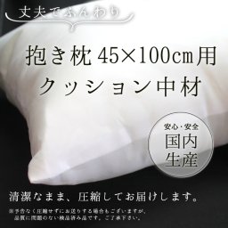 抱き枕 クッション 中材 【45cm×100cm用】 誕生日 贈り物 プレゼント 入学 記念品 お祝い プレゼント 卒業 卒園 記念品 