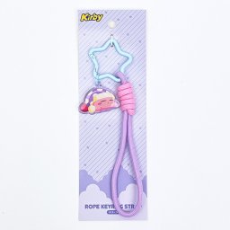 星のカービィ (スリープ) ロープキーリング キーホルダー 任天堂