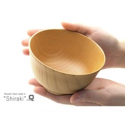 【名入れ】白木椀　羽反型