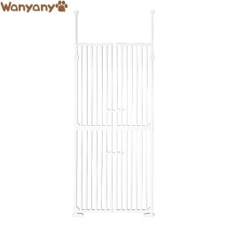 Wanyanya わにゃにゃ ねこ脱走防止ゲート にゃんドア ホワイト