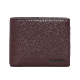 ディーゼル DIESEL 財布 X06627 P0396 T5081 HIRESH S 小銭入れ付き 二つ折り財布 DARK VIOLET ワイン系