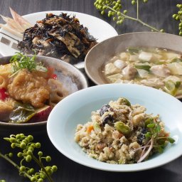 「梅の花」 4種の惣菜詰合せ （計8袋）産地直送