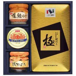 【ギフト対応無料】ニコニコのり 海苔・瓶詰・缶詰詰合せ (MB-30R) ※送料無料(北海道・沖縄は除く)