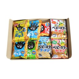 (全国送料無料)ベビースターミニとこつぶポテコセット（小袋食べきりサイズ）おかしのマーチ メール便(omtmb7281)