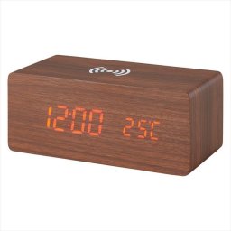 ワイヤレス充電機能付クロック  6180-23 内祝 内祝い お祝 御祝 記念品 出産内祝い プレゼント 快気祝い 粗供養 引出物