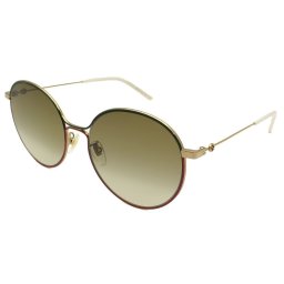 グッチ GUCCI サングラス アジアンフィット ゴールド ブラウン GG0395SK-003