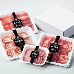 南州農場 かごしま黒豚 熟成生ハム 食べ比べセット 4種入 生ハム スライス サラミ おつまみ オードブル コッパ