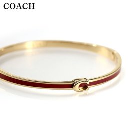 コーチ バングル レディース ブランド COACH 546478GLD600 ゴールド レッド アクセサリー