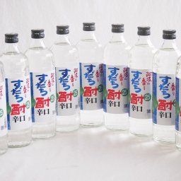 9本セット(徳島産すだち果汁100％すだち酎 25度辛口) 720ml×9本
