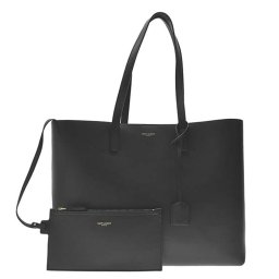 サンローラン SAINT LAURENT バッグ トートバッグ ポーチ セット 600281 CSV0J 1000 レディース ブラック
