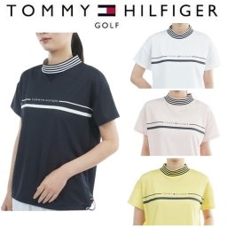 トミーヒルフィガー ゴルフ レディース オーバー モックネックシャツ TOMMY HILFIGER GOLF THLA618 2026年春夏モデル お誕生日祝い お祝い 記念品 30代 40代 50代 60代 母の日 お母さん 還暦祝い 敬老の日 彼女 人気プレゼント プレゼント