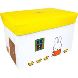 ミッフィー miffy キャラクター ストレージBOX おうち 収納 イエロー