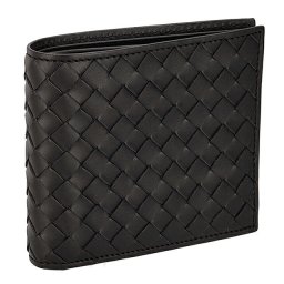 ボッテガ・ヴェネタ 二つ折り財布 二折財布 メンズ ブランド BOTTEGA VENETA 113993-V47W1 2006 ダークブラウン