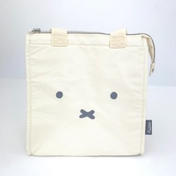 ミッフィー miffy 保冷ランチトート ランチバッグ アイボリー Lサイズ