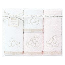 実りの秋の贈り物 フェイスタオル2P&ゲストタオル2P プレミアム ディズニー フェイスタオル:34×75cm、ゲストタオル:34×35cm 0.6kg 綿97%･レーヨン2%･ポリエステル1%