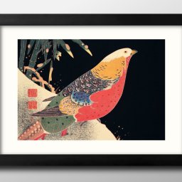 伊藤若冲 A3 サイズ ポスター アート おしゃれ 絵画 インテリア 北欧 イラスト マット紙 艶消し アートパネル 額 フレーム デザイン 壁掛け ギフト 新築祝い ディスプレイ 引越し祝い　新生活　空間デザイン 