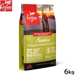 オリジン Orijen ドッグフード シニア 全犬種 シニア犬用 穀物不使用 6kg 正規品 無添加 グレインフリー