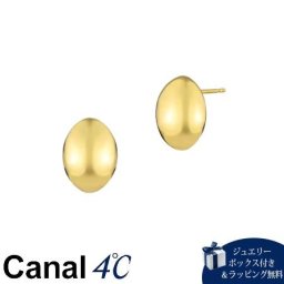 カナルヨンドシー Canal 4℃ カナル4℃ ピアス K10イエローゴールド シンプル  レディース4cc520551
