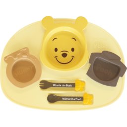 アイコンランチプレート くまのプーさん×イエロー ／ベビー食器 授乳用品・ベビー用食事用品 キッズ・ベビー・マタニティ 結婚祝い プレゼント ギフト 結婚内祝い 出産祝い 出産内祝い 送料無料 2026 送料無料 ギフト プレゼント プチギフト 内祝い 快気祝い 出産祝い 結婚祝い 引出物 新築祝い お返し